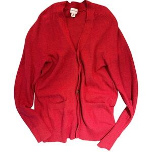 Club Monaco Bright Lightweight V-Neck Cardigan cotton cashmere mix